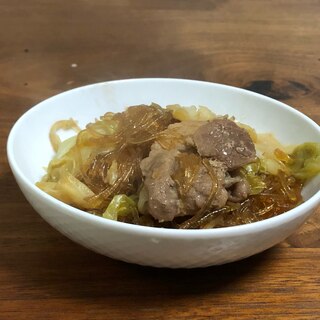 ホットクック☆豚肉とキャベツと春雨の中華煮